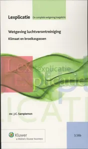 Omslag van Wetgeving luchtverontreiniging