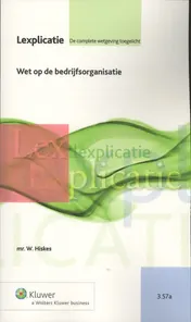 Omslag van Wet op de bedrijfsorganisatie