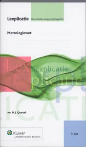 Omslag van Metrologiewet