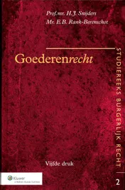 Omslag van Goederenrecht