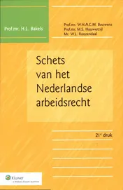 Omslag van Schets van het Nederlandse arbeidsrecht