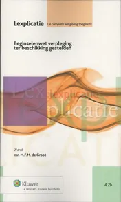 Omslag van Beginselenwet verpleging ter beschikking gestelden