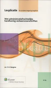 Omslag van Wet administratiefrechtelijke handhaving verkeersvoorschriften