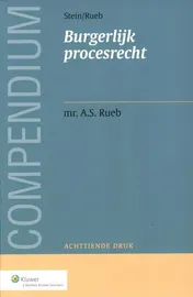 Omslag van Compendium van het burgerlijk procesrecht