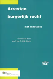 Omslag van Arresten burgerlijk recht