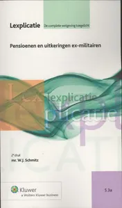 Omslag van Pensioenen en uitkeringen ex-militairen
