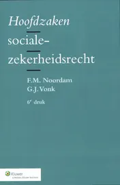 Omslag van Hoofdzaken socialezekerheidsrecht
