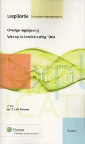 Omslag van Overige regelgeving Wet op de loonbelasting 1964