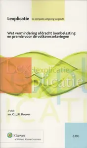 Omslag van Wet vermindering afdracht loonbelasting en premie voor de volksverzekeringen