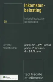 Omslag van Inkomstenbelasting