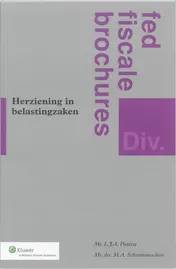 Omslag van Herziening in belastingzaken