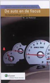 Omslag van De auto en de fiscus