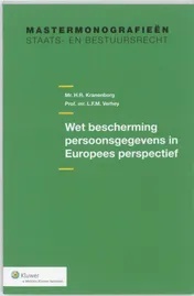 Omslag van Wet bescherming persoonsgegevens in Europees perspectief