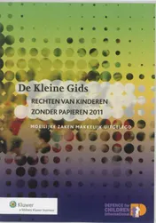 Omslag van De Kleine Gids Rechten van kinderen zonder papieren 2011