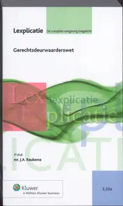 Omslag van Gerechtsdeurwaarderswet