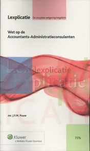 Omslag van Wet op de Accountants-Administratieconsulenten