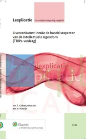 Omslag van Overeenkomst inzake de handelsaspecten van de intellectuele eigendom