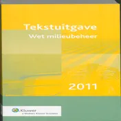 Omslag van Tekstuitgave Wet milieubeheer 2011