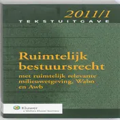 Omslag van Ruimtelijk bestuursrecht 2011-001