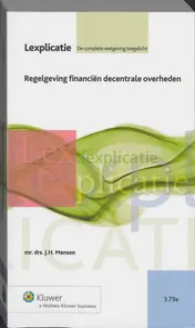 Omslag van Regelgeving financiën decentrale overheden
