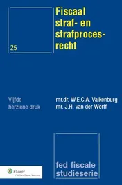 Omslag van Fiscaal straf- en strafprocesrecht