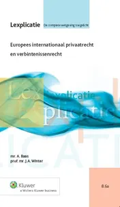 Omslag van Europees internationaal privaatrecht en verbintenissenrecht