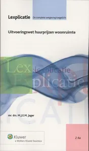 Omslag van Uitvoeringswet huurprijzen woonruimte