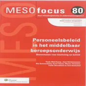 Omslag van Personeelsbeleid in het Middelbaar beroepsonderwijs