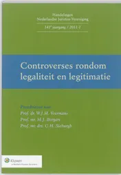 Omslag van Controverses rondom legaliteit en legitimatie