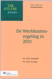 Omslag van De werkkostenregeling in 2011