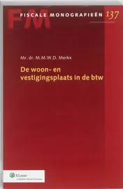 Omslag van De woon- en vestigingsplaats in de btw