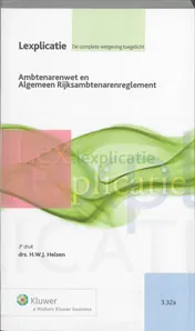 Omslag van Ambtenarenwet en Algemeen Rijksambtenarenreglement