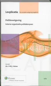 Omslag van Politiewetgeving
