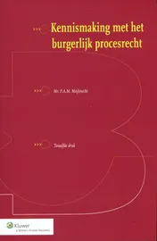 Omslag van Kennismaking met het burgerlijk procesrecht