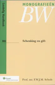 Omslag van Schenking en gift