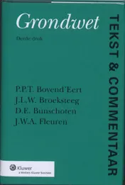 Omslag van Tekst & Commentaar: Grondwet