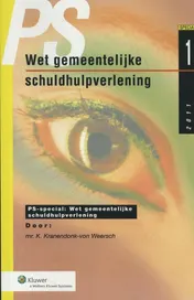 Omslag van PS Special Wet gemeentelijke schuldhulpverlening