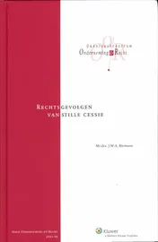 Omslag van Rechtsgevolgen van stille cessie