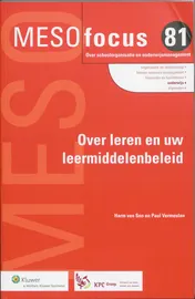 Omslag van Over leren en uw leermiddelenbeleid