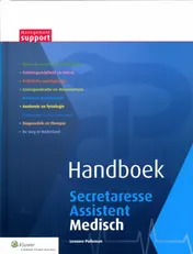 Omslag van Handboek Secretaresse Assistent Medisch