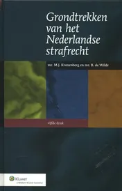 Omslag van Grondtrekken van het Nederlandse strafrecht