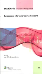 Omslag van Europees en internationaal merkenrecht