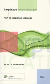 Omslag van Wet op het primair onderwijs
