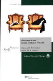 Omslag van Omgangsvormen tussen politici en rechters