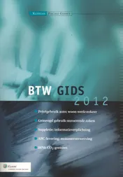 Omslag van BTW-gids 2012