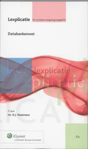 Omslag van Databankenwet