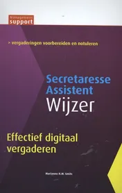 Omslag van Secretaresse assistent wijzer