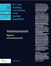 Omslag van Algemeen overeenkomstenrecht