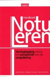 Omslag van Handboek Notuleren