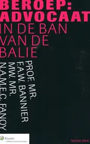 Omslag van Beroep: advocaat